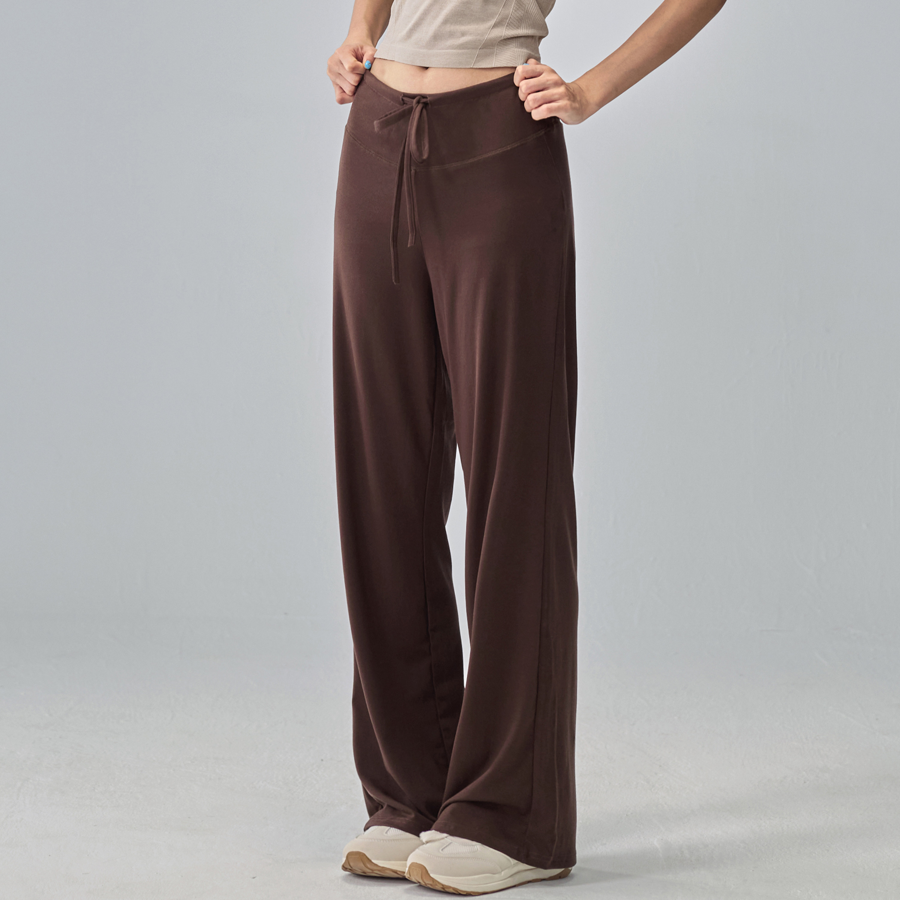 健身女孩阔腿瑜伽裤显瘦普拉提训练跑步长裤休闲宽松直筒运动裤新,淘宝优惠券,粉丝福利购,淘宝优惠卷