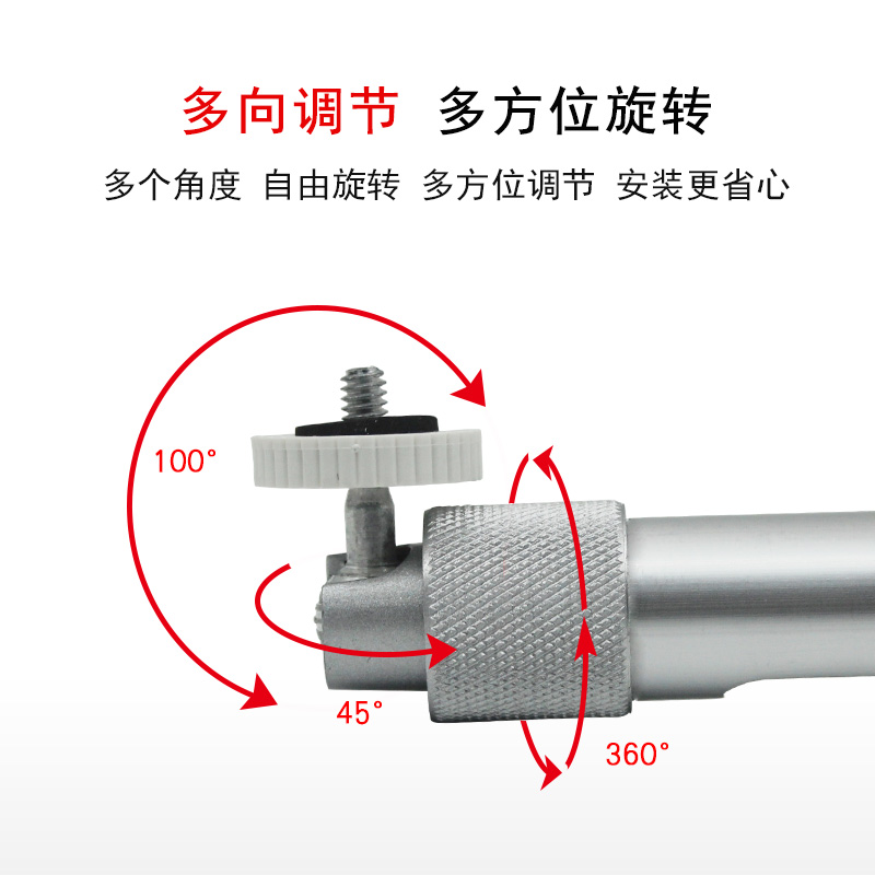 投影仪支架吊顶架子家用吊挂适用小米极米坚果明基伸缩银色黑色架 - 图0