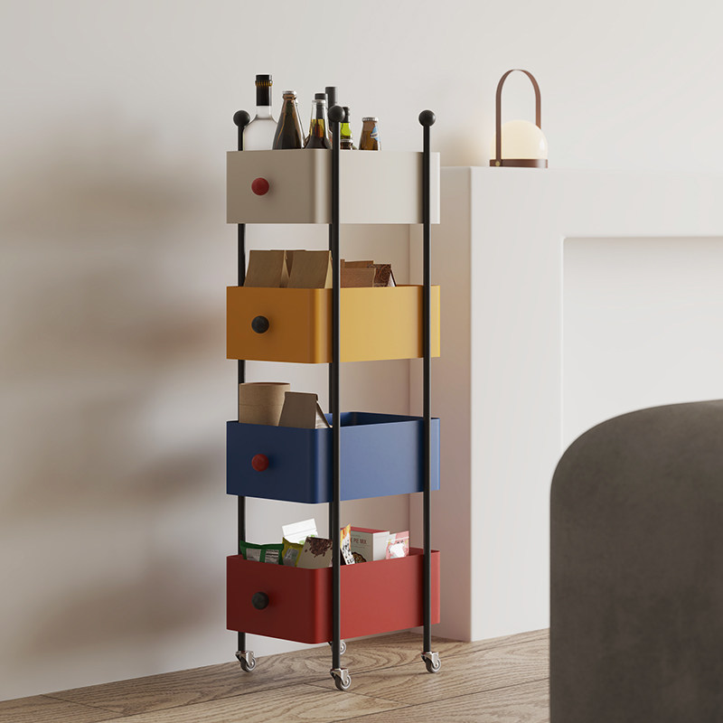 落地儿童书架可移动多层置物架收纳架家用转角储物柜展示柜小柜子,淘宝优惠券,粉丝福利购,淘宝优惠卷