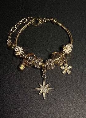 Sage Vintage 古着「Audrey」八芒星手链