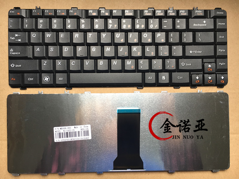 联想 V460 Y450 B460 Y550 Y460 20020 Y560 B460E键盘-图1