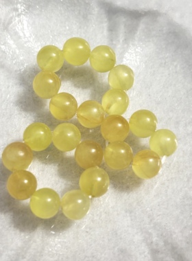 禧芙蓉XFORO黄金葡萄石跑环隔片手工串珠配件