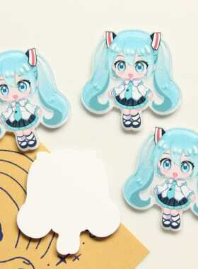 装饰配件亚克力初音未来