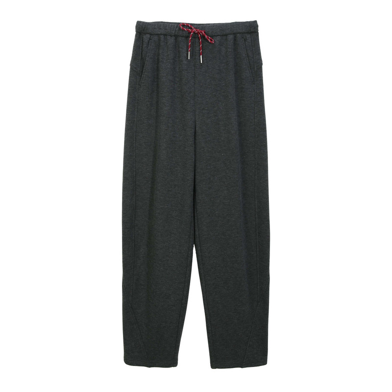 【舒适松紧腰加绒裤子】纤莉秀大码女装慵懒休闲裤胖mm2025冬新款,淘宝优惠券,粉丝福利购,淘宝优惠卷