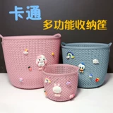 Пластиковая очень большая корзина для белья, игрушка, корзина для хранения