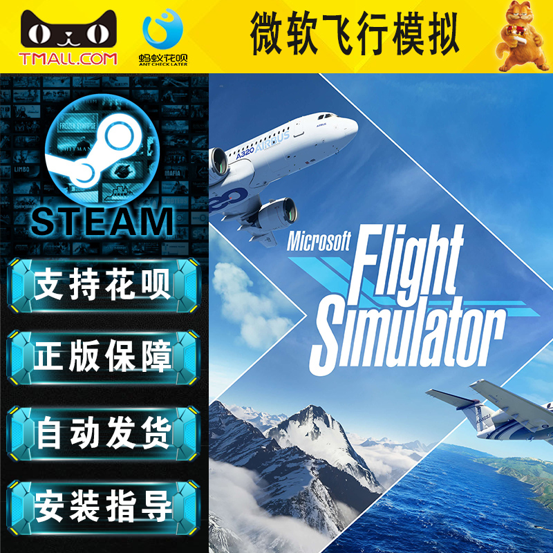 Steam PC正版游戏  微软模拟飞行40周年纪念版 港区/美区丨成品号 Microsoft Flight Simulator 40th - 图1