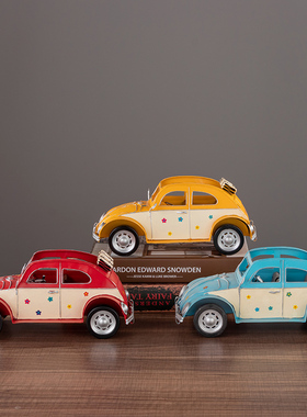 复古老式客厅工艺品模型酒柜摆件