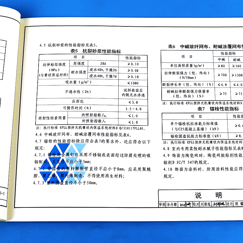 正版现货 20CJ96-1：外墙内保温建筑构造（一）——FLL预拌无机膏状保温材料内保温构造 - 图2