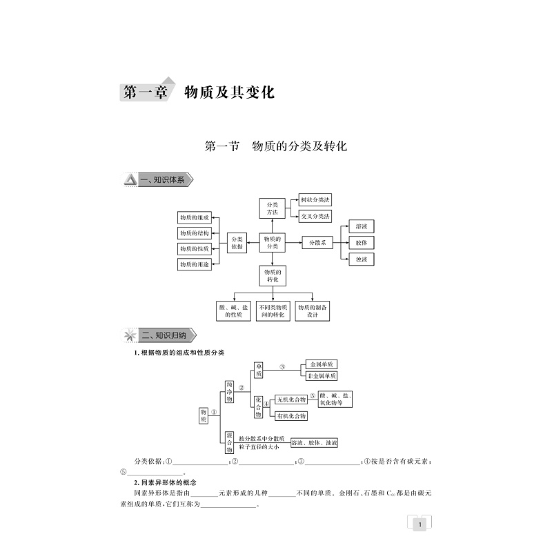 剑指双一流·高中化学重难点导学  必修第一册/本书由浙江省特级教师担纲主编/汪纪苗/浙江大学出版社 - 图1