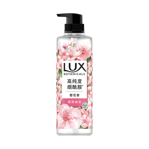 力士植萃精油樱花香沐浴露