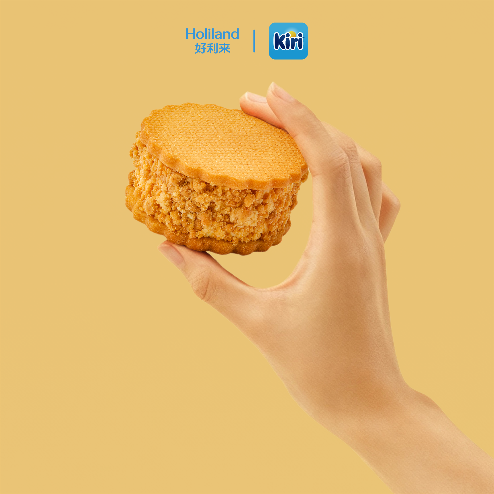 【新品】好利来丨Kiri联名款白脱乳酪夹心饼双盒零食糕点下午茶,淘宝优惠券,粉丝福利购,淘宝优惠卷