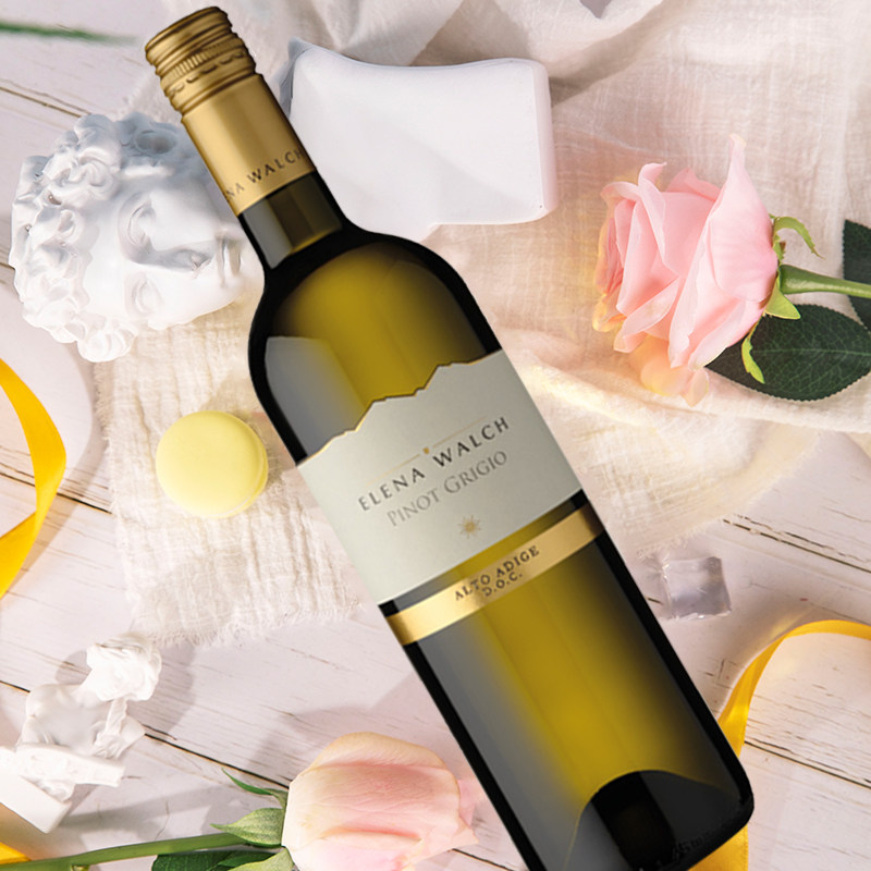 【进口】Elena Walch艾琳娜灰皮诺干白葡萄酒三杯常客酒庄750ml,淘宝优惠券,粉丝福利购,淘宝优惠卷