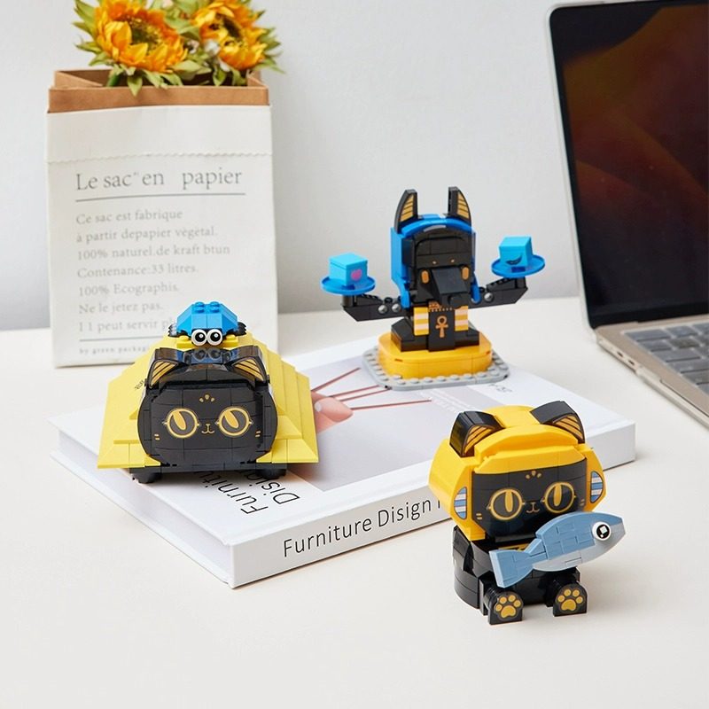 大英博物馆文创安德森猫盲盒积木手工百元礼物男生生日礼物女生,淘宝优惠券,粉丝福利购,淘宝优惠卷