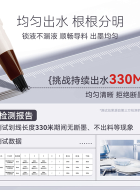 舞动奇迹仿生水眉笔出墨均匀