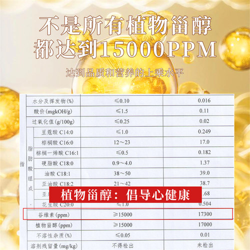 崇明岛食用油一级谷维素15000PPM蟹田稻米油5L植物甾醇15000PPM - 图3
