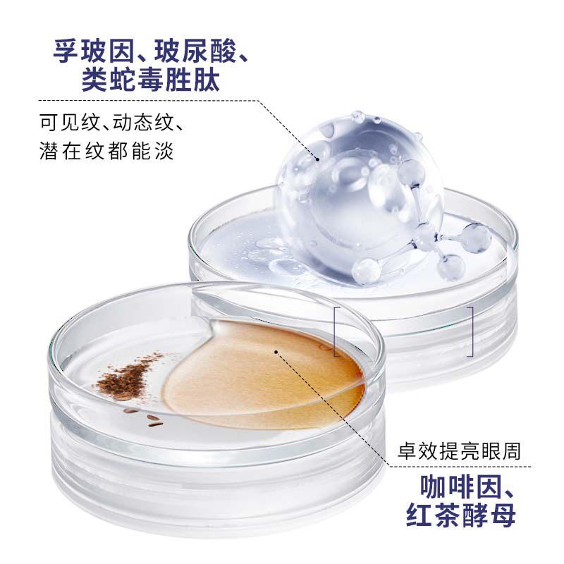 欧莱雅紫熨斗玻色因补水高抗皱眼霜 天猫超市眼霜