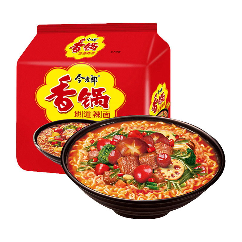 好价！今麦郎方便面麻辣香锅辣面120g*30包