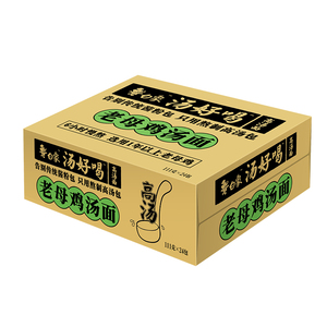 【包邮】白象汤好喝老母鸡汤面103.5g*24袋