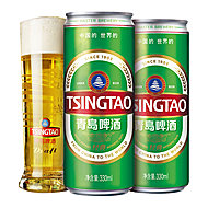 青岛啤酒经典11度纤体罐330ml*12