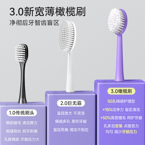 英格翰青少年护齿软毛牙刷1盒*10支双磨尖刷丝去渍护龈深入清洁 - 图1