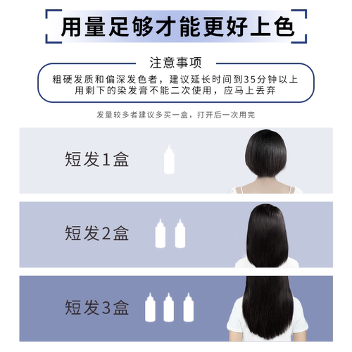 欧莱雅卓韵霜染发剂女榛果冷茶橄榄茶棕赛博蓝黑薄荷青棕染发膏 - 图3