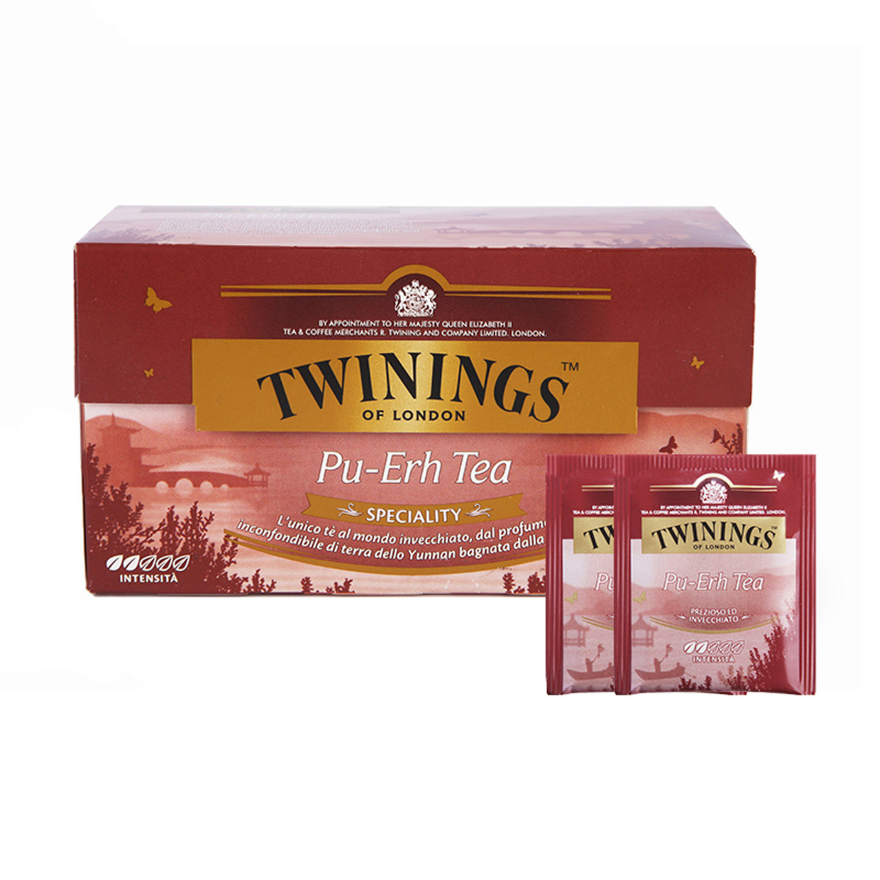 英国川宁twinings欧洲进口东方茶系列精品普洱茶2g 25袋