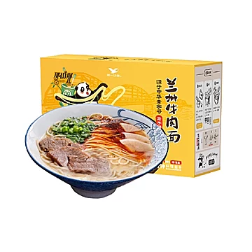 统一那街那巷兰州牛肉面206g*3份/盒