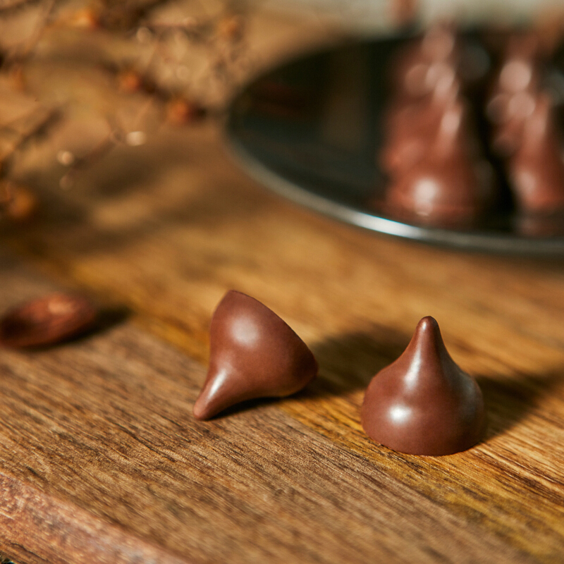 HERSHEY’S/好时之吻KISSES牛奶巧克力500g*1袋水滴婚礼婚庆糖果_零食_坚果_特产