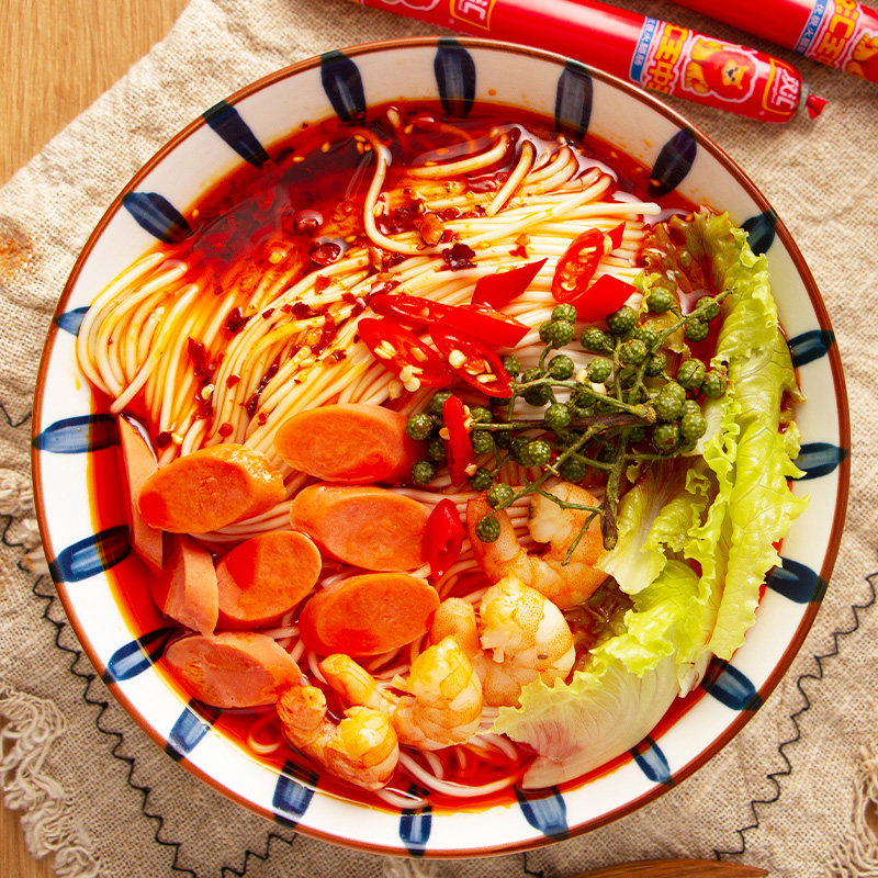 新双汇王中王无淀粉火腿肠零食香肠500g*2袋方便面搭配,淘宝优惠券,粉丝福利购,淘宝优惠卷