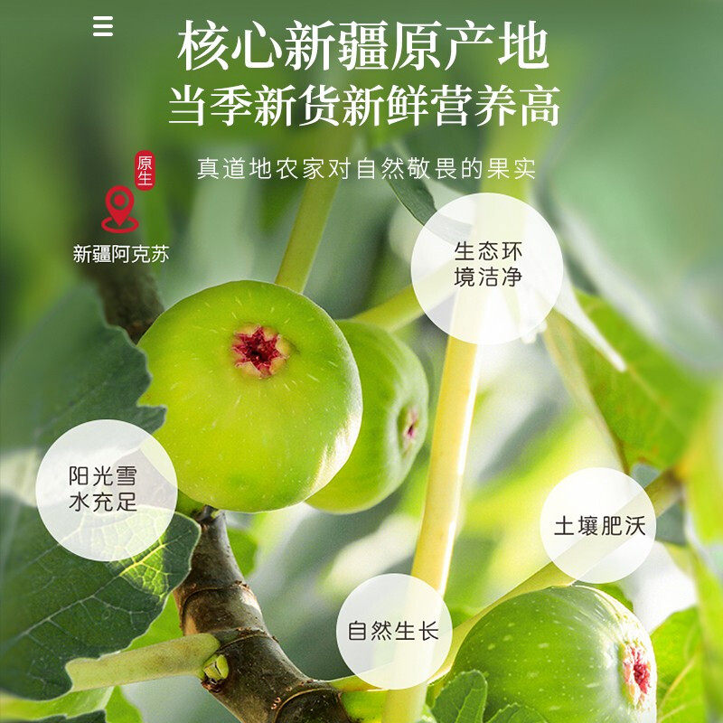 福东海冻干无花果干新疆源产颗颗精选无花果即食泡水煲汤果脯零食,淘宝优惠券,粉丝福利购,淘宝优惠卷