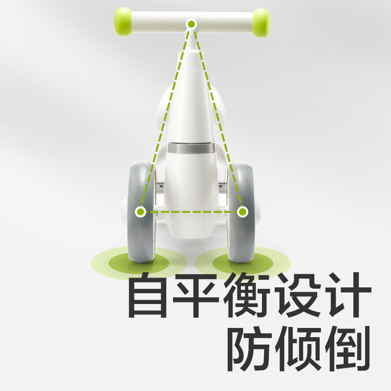 babycare儿童平衡车2岁入门滑步车1-3岁男女孩婴儿宝宝滑行学步车