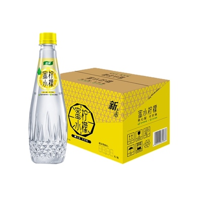 怡宝蜜水柠檬 水果饮料 480ml*15瓶 箱装（蜂蜜+柠檬果汁饮料）