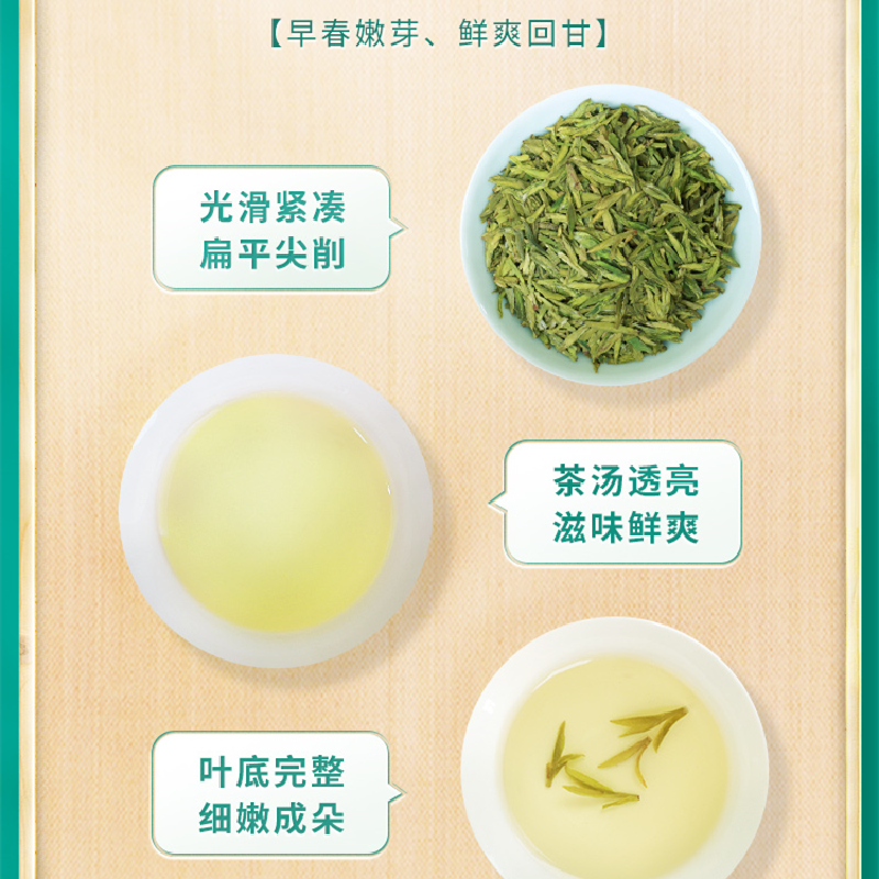 顺丰包邮-2024新茶西湖牌明前特级精选龙井茶叶50g罐绿茶春茶散装 - 图3