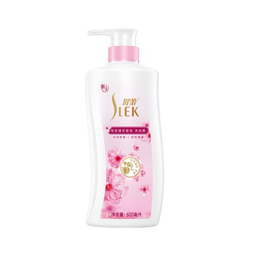 舒蕾樱花香氛沐浴露持久留香沐浴乳舒缓保湿男女通用大容量家庭装 - 图0