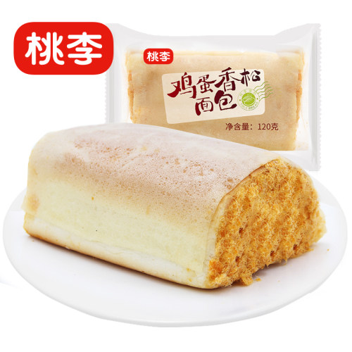 【短保顺丰发货】桃李鸡蛋香松面包蛋皮吐司网红夹心糕点营养早餐 - 图3