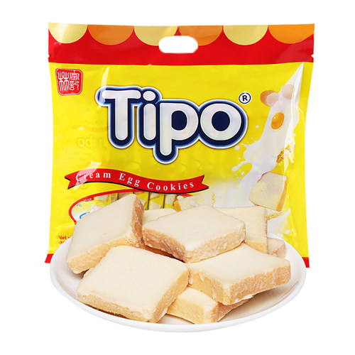 Tipo越南进口面包干鸡蛋牛奶味营养早餐饼干网红休闲零食小吃点心 - 图0
