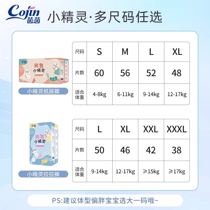 茵茵拉拉裤纸尿裤小精灵学步裤超薄透气超柔亲肤婴幼儿尿不湿,淘宝优惠券,粉丝福利购,淘宝优惠卷