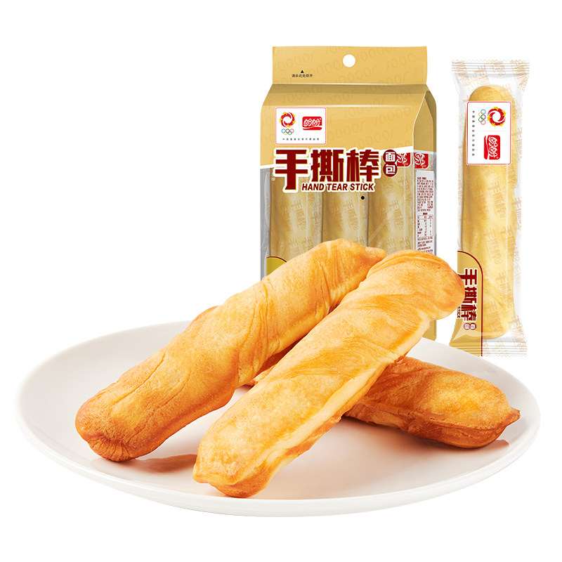 盼盼手撕棒面包早餐面包蛋糕点心休闲儿童零食下午茶小吃210g*1袋,淘宝优惠券,粉丝福利购,淘宝优惠卷