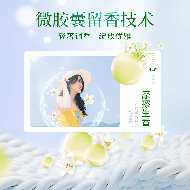 狮王纳米乐微胶囊植萃持久留香抑菌洗衣凝珠10倍洁净三效合一