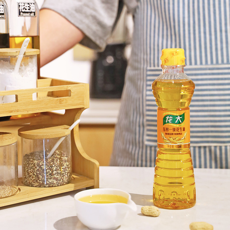龙大压榨一级花生油400ml纯正食用油物理压榨地道浓香,淘宝优惠券,粉丝福利购,淘宝优惠卷