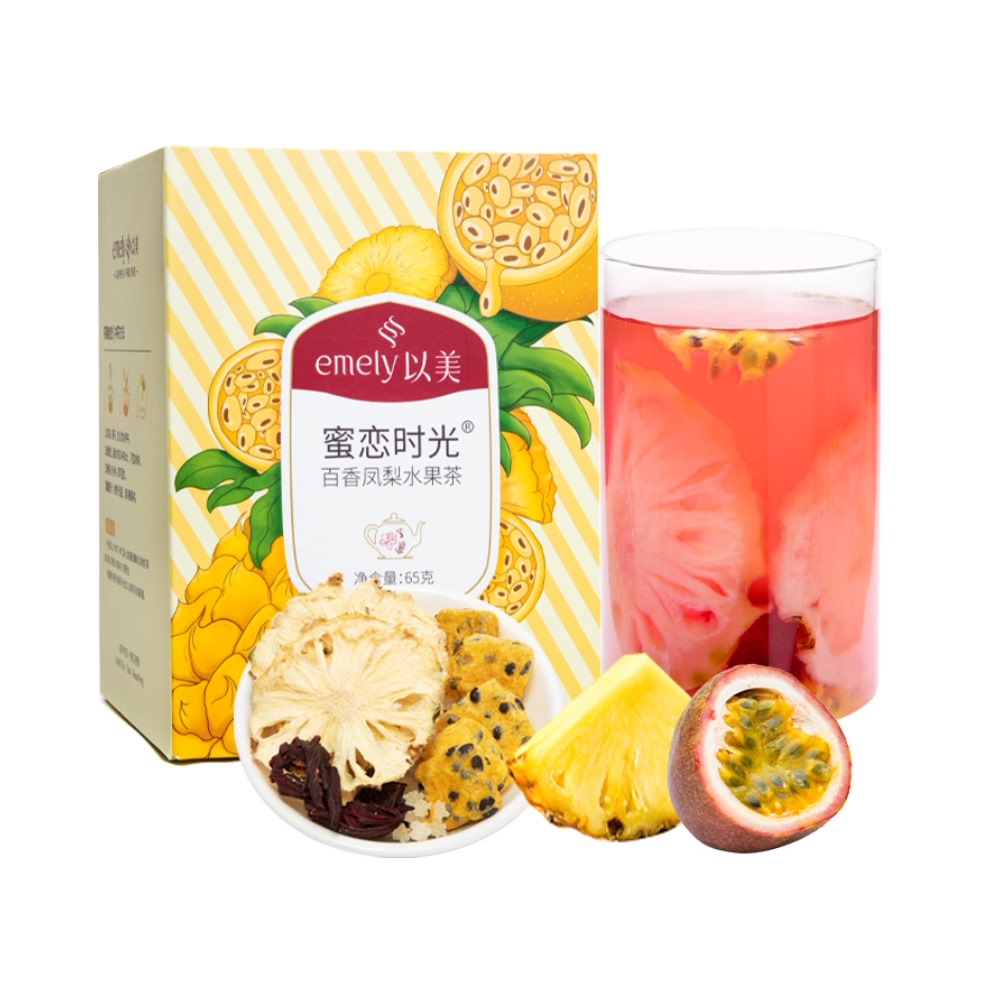 包邮以美百香果凤梨搭茶包图片_1