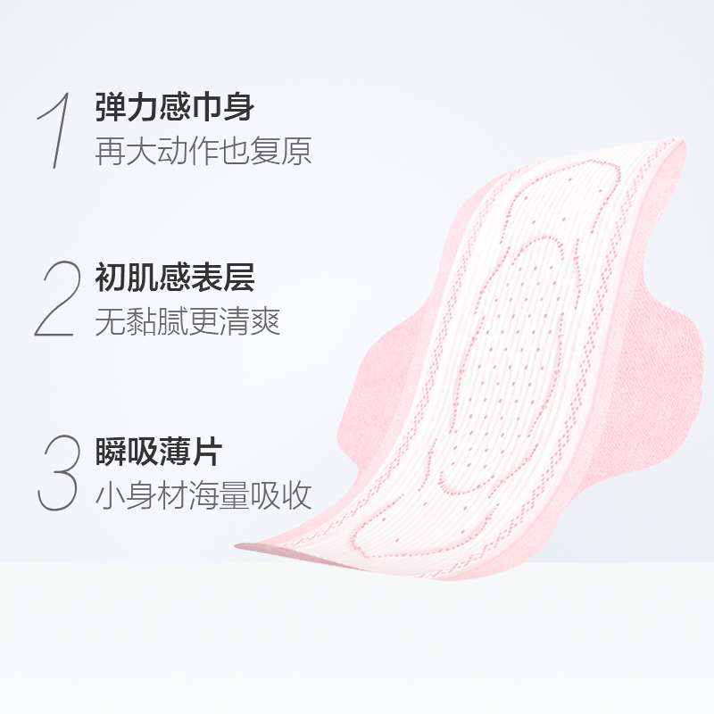 苏菲卫生巾极薄0.1弹力贴身日用230mm16片*4包_洗护清洁剂_卫生巾_纸_香薰
