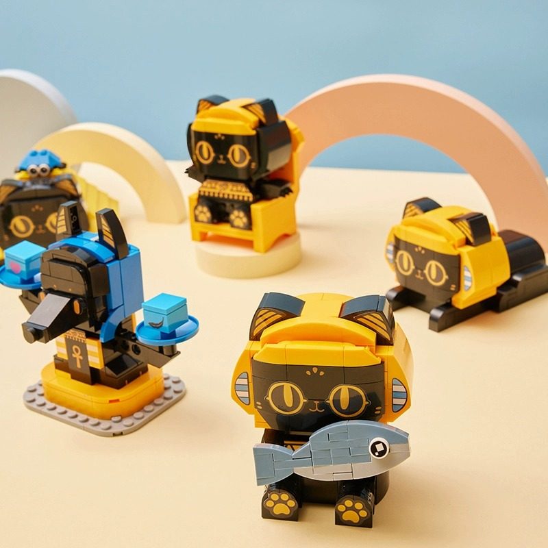 大英博物馆文创安德森猫盲盒积木手工百元礼物男生生日礼物女生,淘宝优惠券,粉丝福利购,淘宝优惠卷