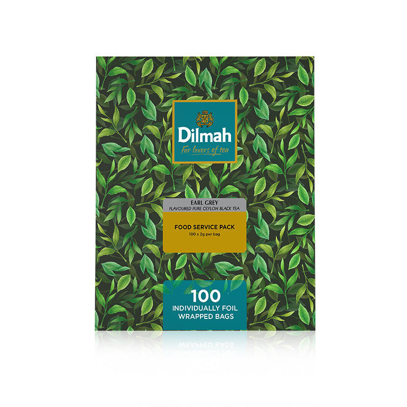 Dilmah迪尔玛伯爵红茶(调味茶)锡纸包100袋*2g独立包装