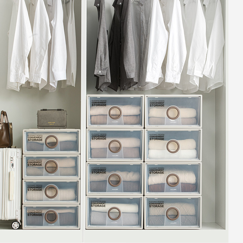 茶花收纳柜储物柜衣柜收纳抽屉柜长方形收纳箱整理盒收纳盒子,淘宝优惠券,粉丝福利购,淘宝优惠卷