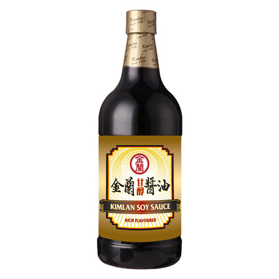 中国台湾金兰甘醇酱油1L*1瓶酿造生抽炒菜凉拌菜红烧炖肉调味品