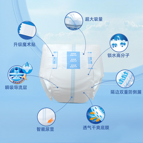 安而康成人纸尿裤舒适干爽XL码孕妇成人尿不湿老人安尔康 - 图1