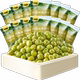 Ganyuan garlic flavored green peas for office craving relief