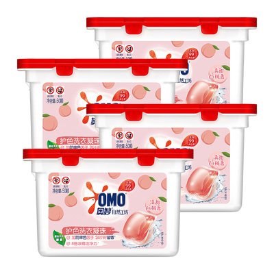 奥妙桃桃春日洗衣凝珠400g×4盒