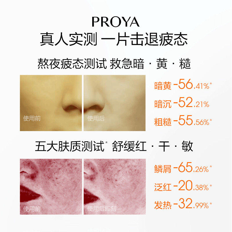 珀莱雅双抗面膜25片美白特证版舒缓补水提亮修红紧致抗氧抗糖化